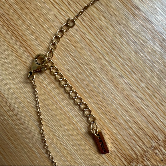 NWT Atolea Gold Octopus Pendant Necklace with Chain & Bag. - Picture 6 of 9